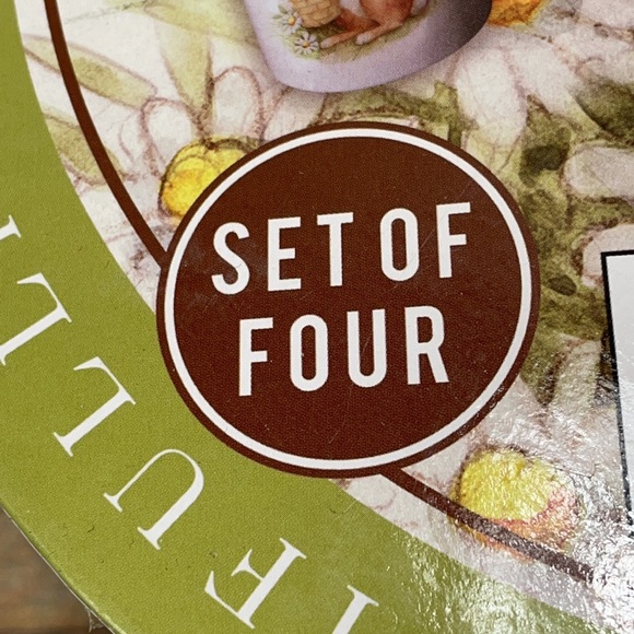 Set Of 4 Easter Ceramic Mugs Coffee/Cocoa Bar - Picture 11 of 14